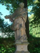 JN-Czechy-Liberec: figura Jana N. niedaleko zamku (fot: K.B., 2011-06-27)