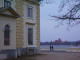 Litwa-Zatrocze: pałac z widokiem na zamek w Trokach (2006-05-02)