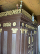 Mazury-Kłębowo: szafa z Okiem Opatrzności w kościele (2006-06-17)